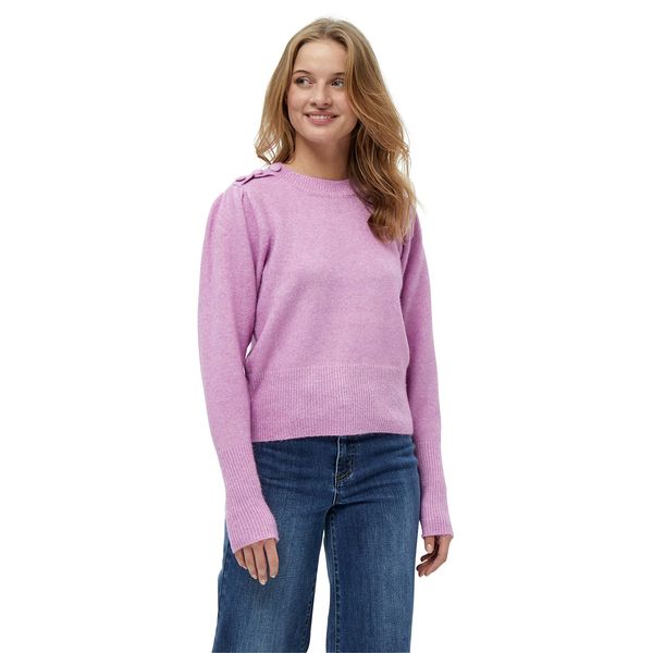 Desires Women's Gea Button Pullover 7258 Violet S
