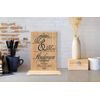 Personalized Mr. & Mrs Wedding Gift Family Name Established Date Gift
