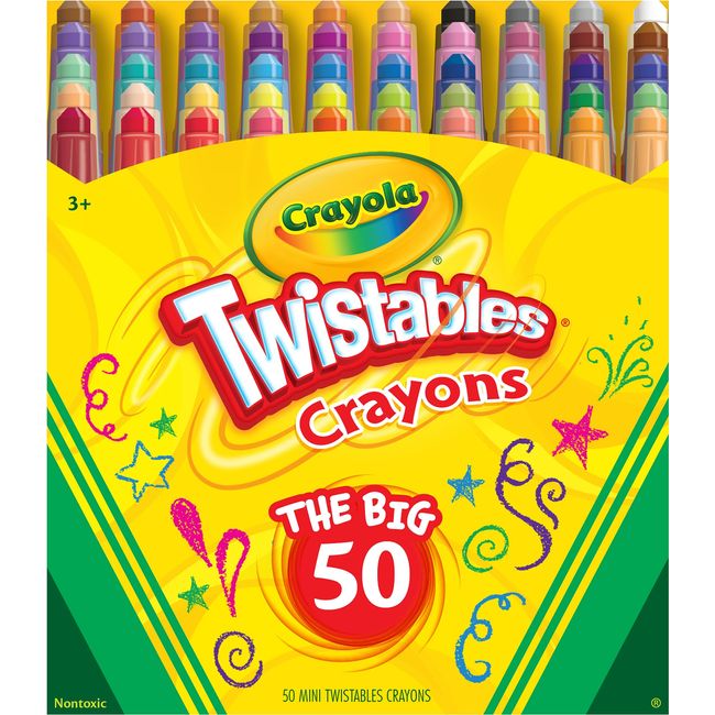 Crayola Mini Twistables Crayons, Pack of 24
