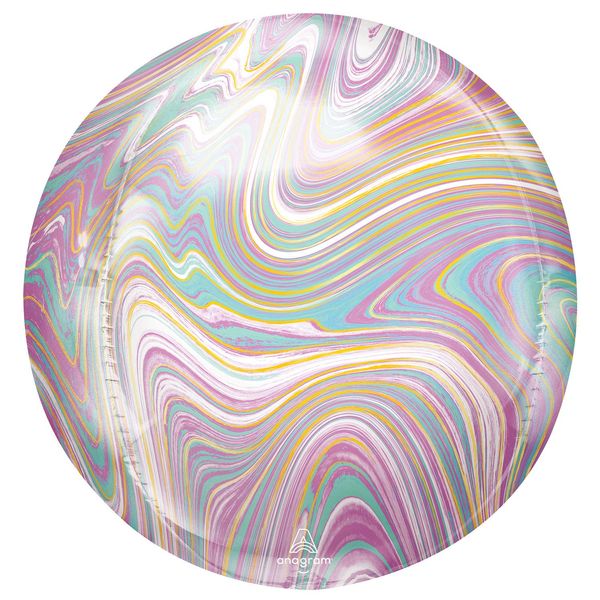 Amscan 4241701 Orbz Marblez: Pastel