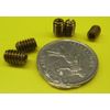 Brass Set Screws, Cup Point, 1/4-20 x 3/8" Length, 25 Pieces