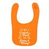 Flox Creative Orange Bib I'm Not a Control Freak But You Are Doing It Wrong