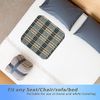 RIQINXIN Nursing Care Bedwetting Waterproof Sheets, Nursing Care, Waterproof Cushion, 2 Pieces, Waterproof, Breathable, Elderly, Unisex, 54x56cm Lattice