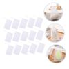 PACKOVE 50pcs Dual-Layer Foaming Soap Net Pouch for Face Cleansing Shower Bath Soap Saver Drawstring