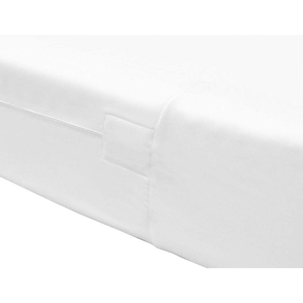 The House Of Emily Fully Enclosed Encased Waterproof Mattress Encasement Protector Cover 12" Deep Zip Closure (Single)