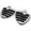 Chrome Wing Mini Floorboards w/Adapters for Harley 2018-later FXBB FXBR FXBRS FXLR
