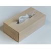 Urakami Paulownia Craft Tissue Case, Solid Wood, Made in Japan