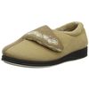Padders Hug Wide EE Fitting Womens Memory Foam Slippers (3 UK, Camel, numeric_3)
