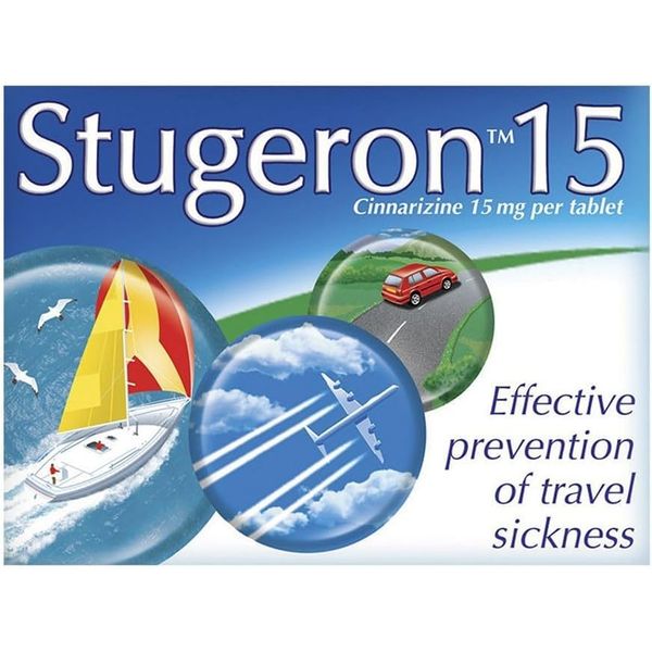 Travel Sickness Relief Tablets - Anti-Nausea Medication for Adults and Children Aged 5 and Over - 15 Tablets