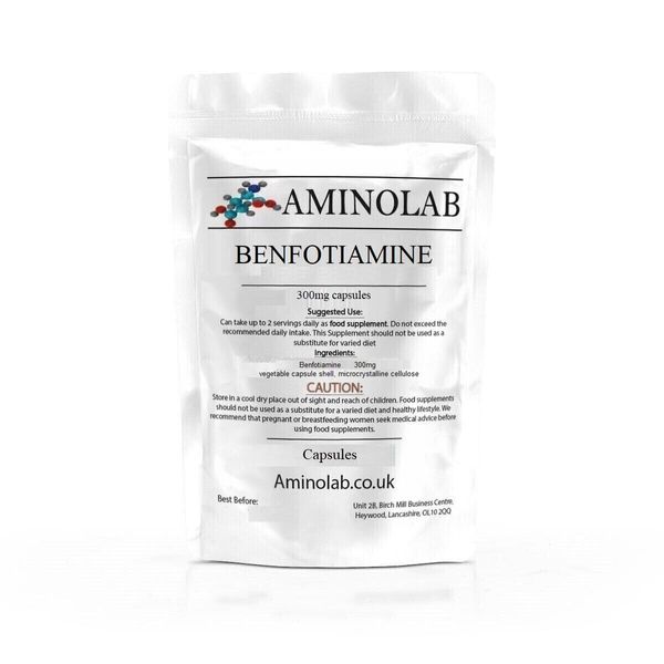 Aminolab - BENFOTIAMINE 300mg 30 Capsules