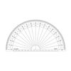 GX220D Grad-Winkelmesser (1/2-Kreis, Transparent