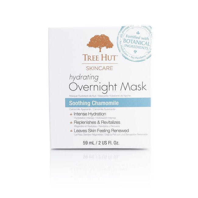 Tree Hut Skincare Hydrating Overnight Mask, Soothing Chamomile, 2 Fluid Ounce