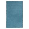 3' X 5' Highlighter Blue Plain Area Rug