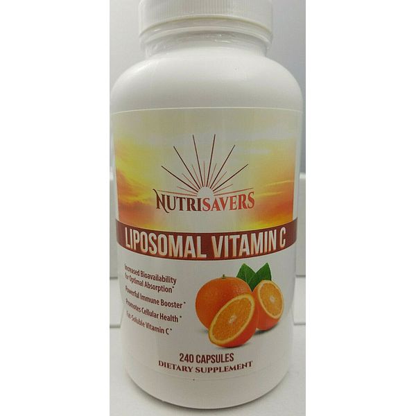 VITAMIN C ASCORBIC ACID  LIPOSOMAL 240 VEG CAP HIGHEST IMMUNITY MAX ABSORPTION
