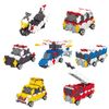 LaQ L007803 Hamakron Constructor Emergency Vehicle Red