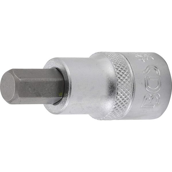 BGS 4255 | Bit-Einsatz | 12,5 mm (1/2") | Innensechskant 10 mm