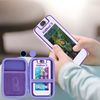 Lebakort Storage Case Compatible with VTech KidiBuzz 3 / KidiBuzz G2 Kids’ Electronics Smart Device KidiConnect (Black + Blue Case)
