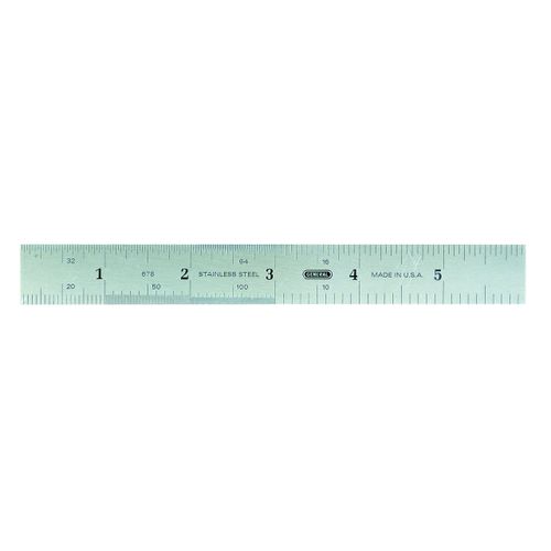 General Tools 678MED Precision 6-Inch Rigid Steel Rule