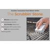 Better Grillin' Scrubbin Stone Grill Cleaner Handle-Protect Hands & Nails when Scouring Grill/Griddle with Scrubbin Stone