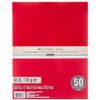 Recollections Red Cardstock 8.5x11 65lb 50 Sheets