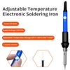 60W Soldering Iron Kit Adjustable Temp Electronics Welding Solder Gun Tool 110V