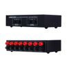 Rendaysa 2 in 2 out Passive Speaker Switcher, 2 Power Amplifier Audio Switcher Speaker Switch Switch Splitter Somparator