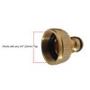 Brass Garden Hose Screw on 3/4" Tap Connector