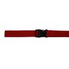 Benristraps 25mm Webbing Strap with Quick-Release Buckle (red, 2 metres)