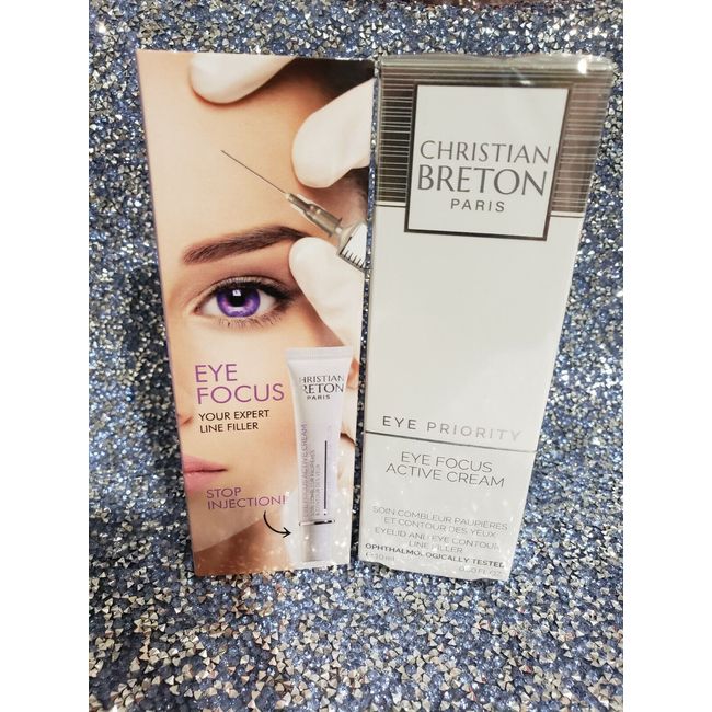 Christian Breton EYE  FOCUS Expert Line Filler Active Cream 0.3oz NIB SALE