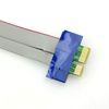 cablecc PCI-E Express 1X Slot Riser Card Extender Extension Ribbon Flex Relocate Cable 20cm