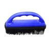 Grewal Equestrian Super Groom Saddle Pad Cleaning Brush (Blue)