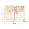 CL95671 Mon 2025 Calendar Desktop 2 Months Close Pin