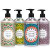Hand Soap Set: Lavender, AlmondArgan, PeppermintEuca