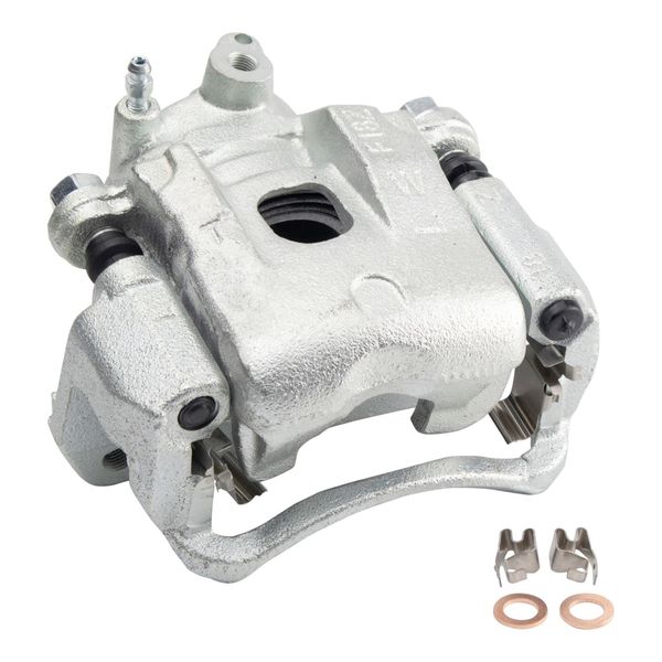 Front Left Brake Caliper w/Bracket Drivers Side Compatible with 1995-2004 Toyota Tacoma