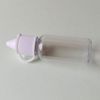 SHC Web 3 x 15ml Clear Plastic Dropper Bottle - Hinged White Cap - Empty/Refillable - Ink/Dyes/Mixing/Paint/Glue/Oil/Samples