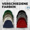 Blauer Peter - Strickmütze - Merino - Uni - 10 Farben, Farbe:Natur