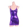 Metallic Bodycon Purple