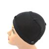 1 Piece Wig Inner Cap Elastic Velcro Non-slip One Size (Black)