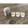 4 Pack - Ecobee SmartSensor Shelf | Wall Mount for Smart Thermostat Sensors