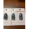 3 Pack Connect On USB Charger2.4 Amp