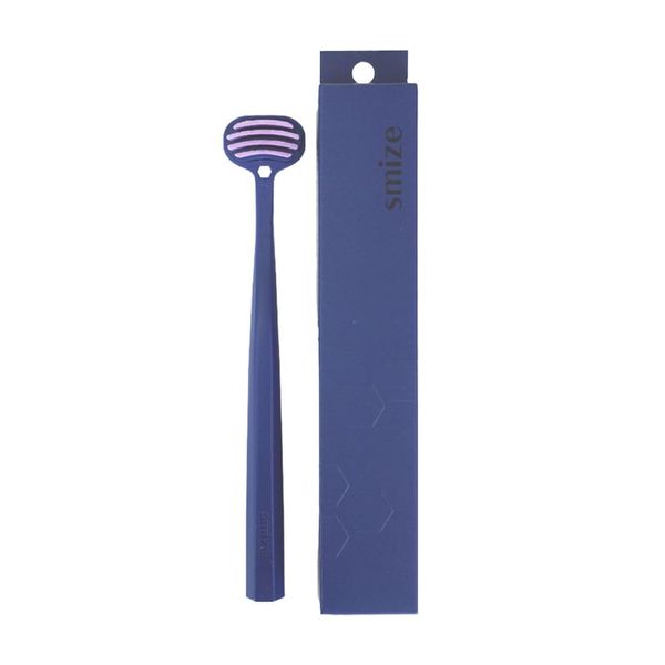 Smyz Tongue Cleaner, Navy