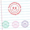 Working Towards Learning Objective Teachers Stamper. 22mm Reinkable (Pink)*