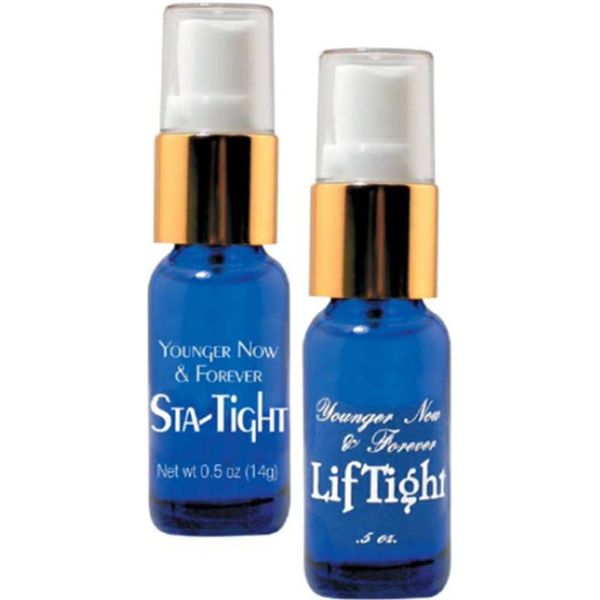 Sta-Tight & LifTight, Anti Aging Serum & Instant Face Lift Serum, The Perfect Duo Helps Reduce Appearance of Fine Lines & Wrinkles Instantly & Prevent The Formation of New Ones by Biologic Solutions