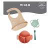 Babymoov Learn ISY Silicone Feeding Set Fox