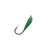 Mack's Lure 02153 Glo Hooks, Snelled (Bronze Hook) Grasshopper Green