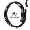 Spartacus Oiltan Studded Cock Ring ADJUSTABLE SNAPS Black Leather Metal Studs