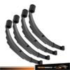 4  Pack Trailer Leaf Spring 5 Leaf Double Eye 3000 lbs Cap For 6000 lbs 6K Axle
