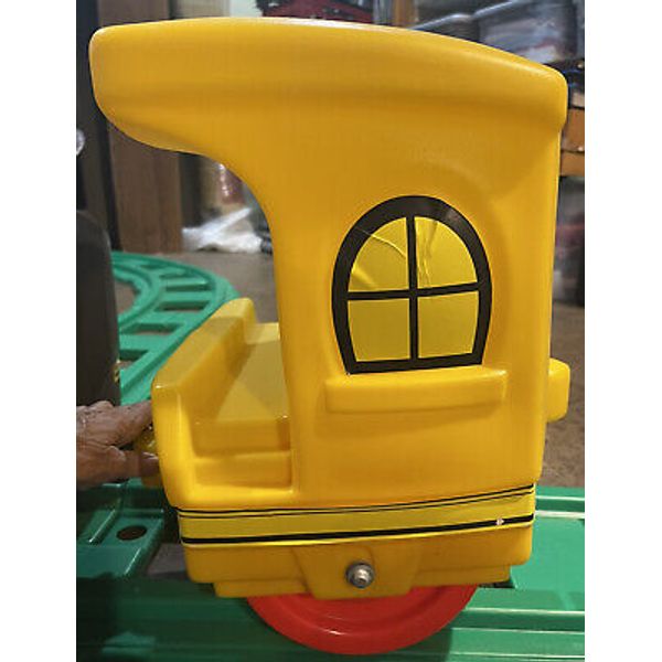 Vintage LITTLE TIKES Toddler Ride On Train Yellow Caboose ONLY