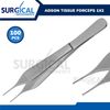 100 Pcs Adson Tissue Forceps Surgical Veterinary Instruments German Grade