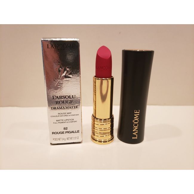 Lancome ~ L'Absolu Rouge Drama Matte Lipstick - #82 Rouge Pigalle - NIB